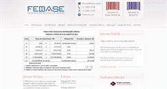 Desktop Screenshot of febase.org.br